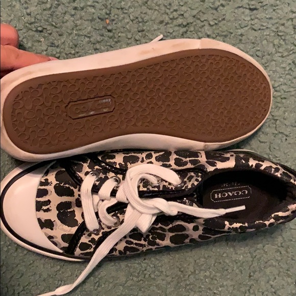 Coach Animal Print Sneakers - Picture 3 of 3